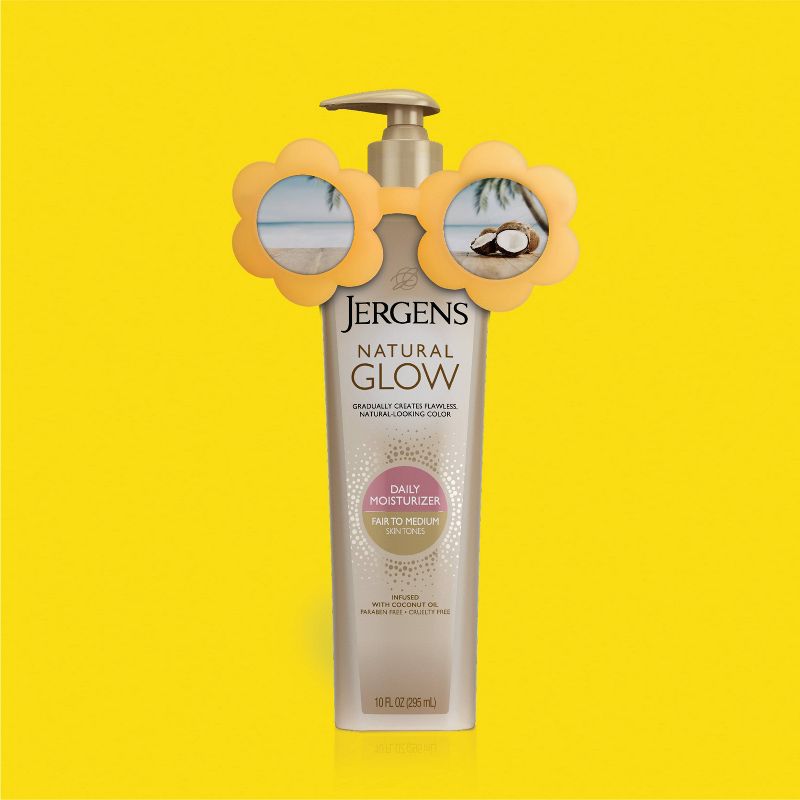 Jergens Natural Glow Daily Moisturizer - Fair to Medium - 10 fl oz