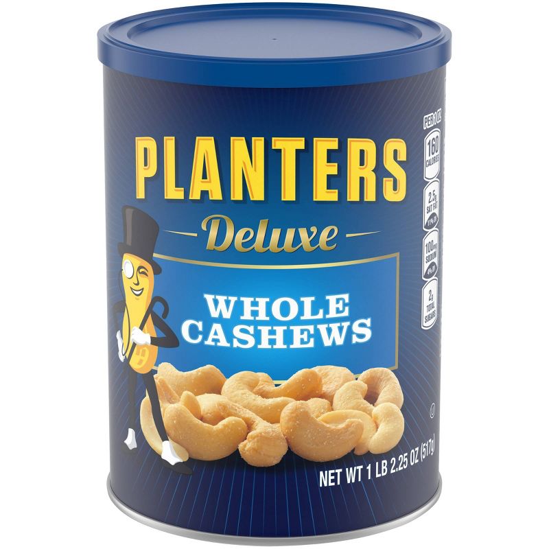 Planters Deluxe Salted Whole Cashews - 18.25oz