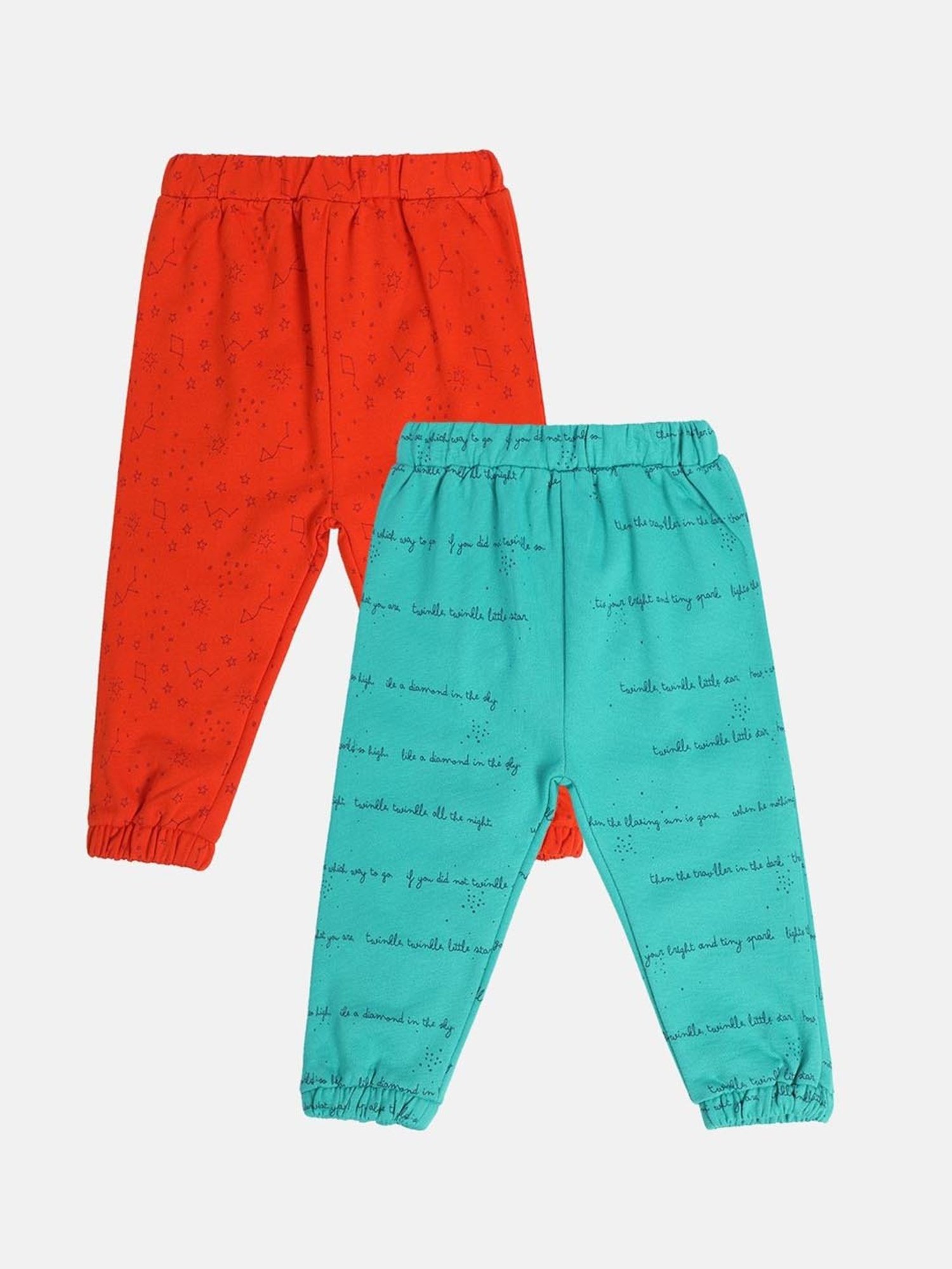 MINIKLUB Boys Multicolor Cotton Printed Full Sleeves Bottom