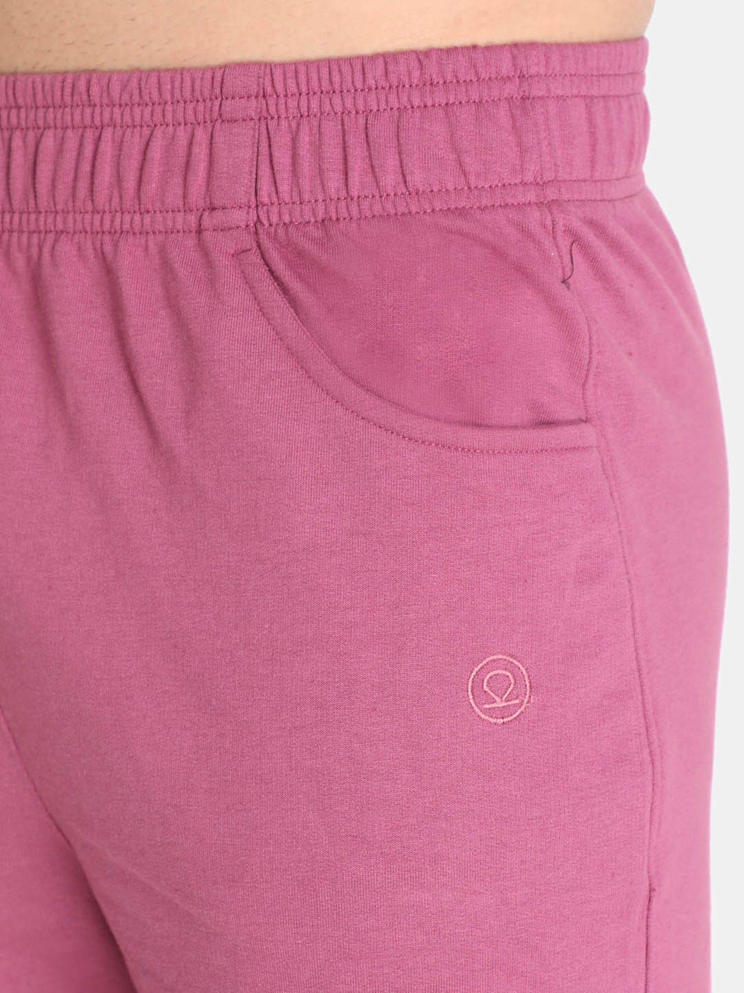 Chkokko Pink Regular Fit Trackpants