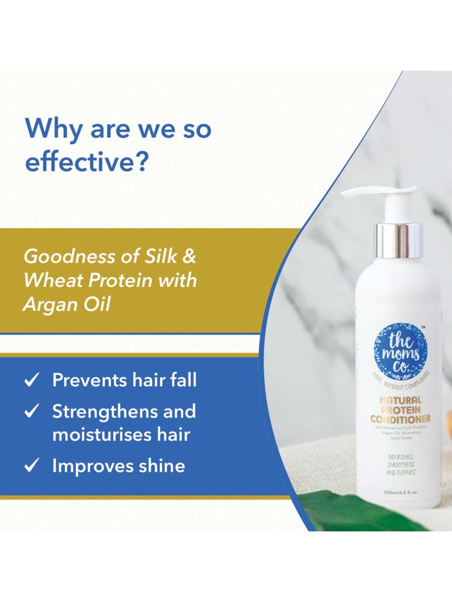 The Moms Co. Protein Conditioner - 200 ml