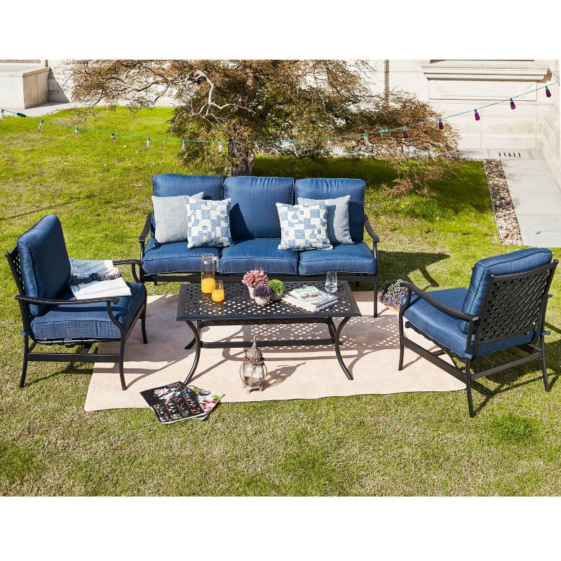 4pc Outdoor Patio Seating Set - Patio Festival