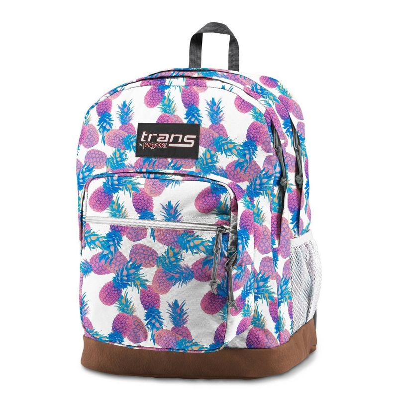 Trans by JanSport 17" Super Cool Backpack - Pastel Pineapples White