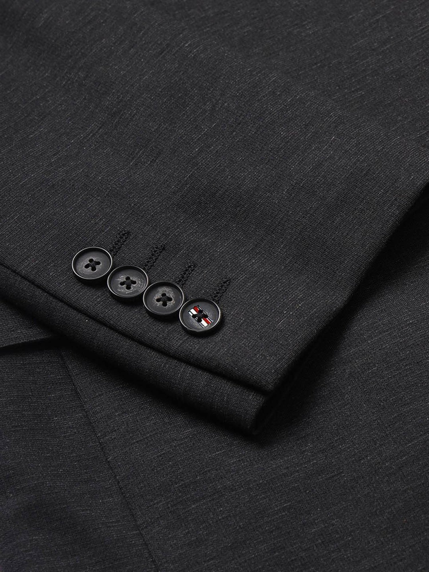 Arrow Sports Green Regular Fit Texture Waistcoat