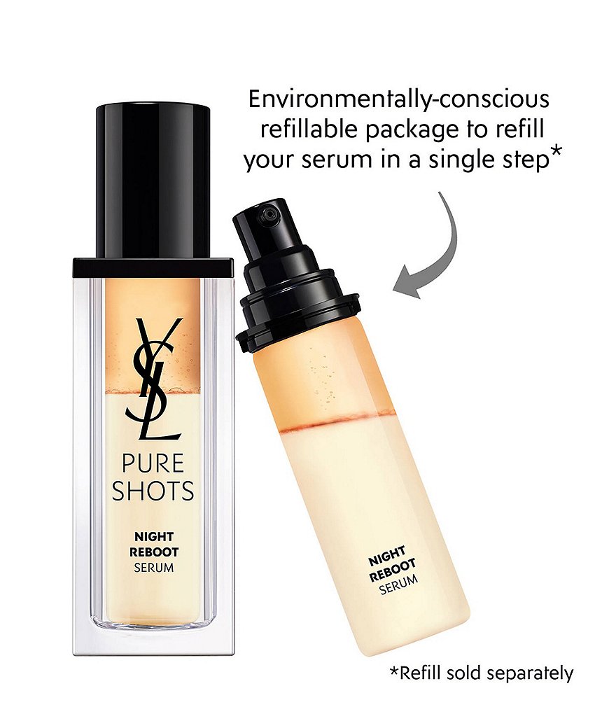 Yves Saint Laurent Beaute Pure Shots Night Reboot Resurfacing Serum Refill