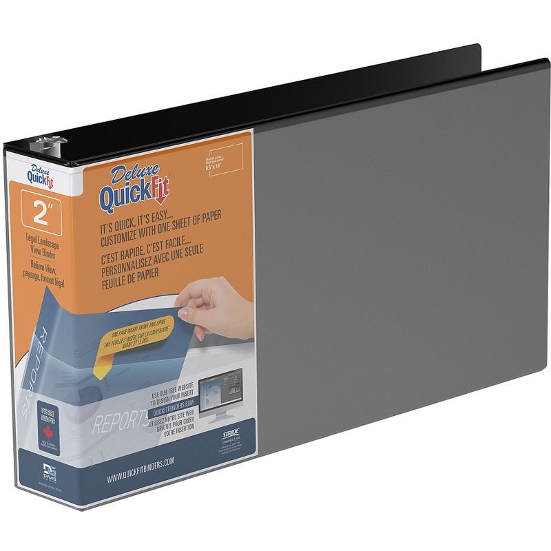 Stride QuickFit 2 Round 3-Ring Spreadsheet View 95031L