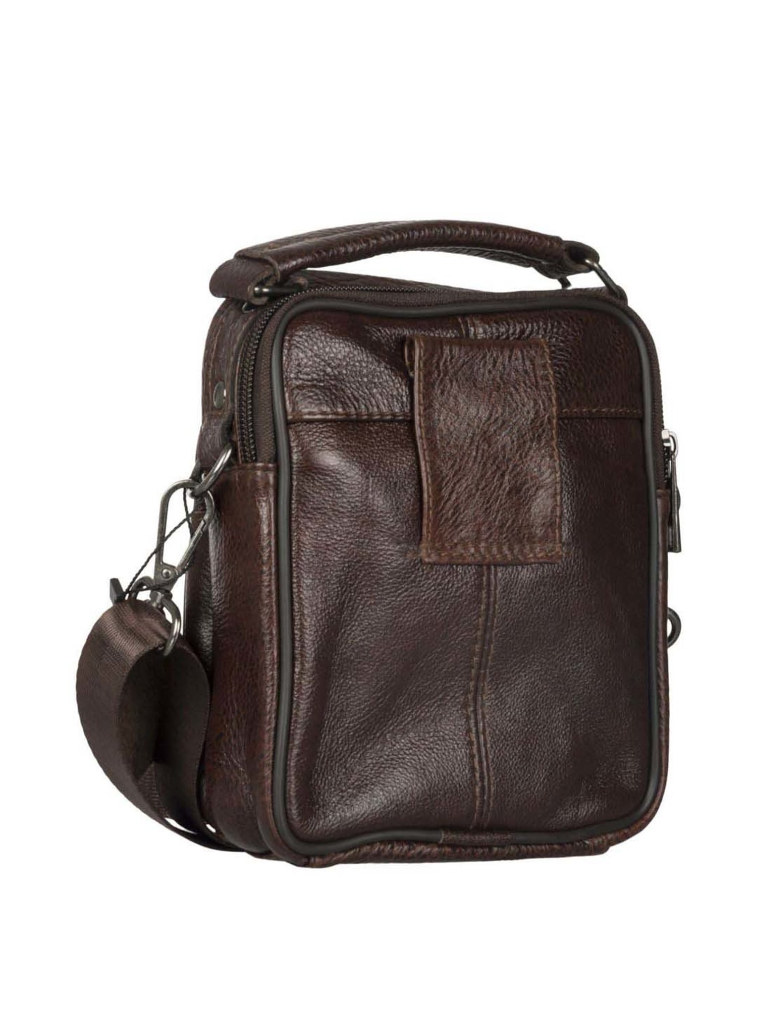 BULCHEE  Brown Textured Small Cross Body Bag
