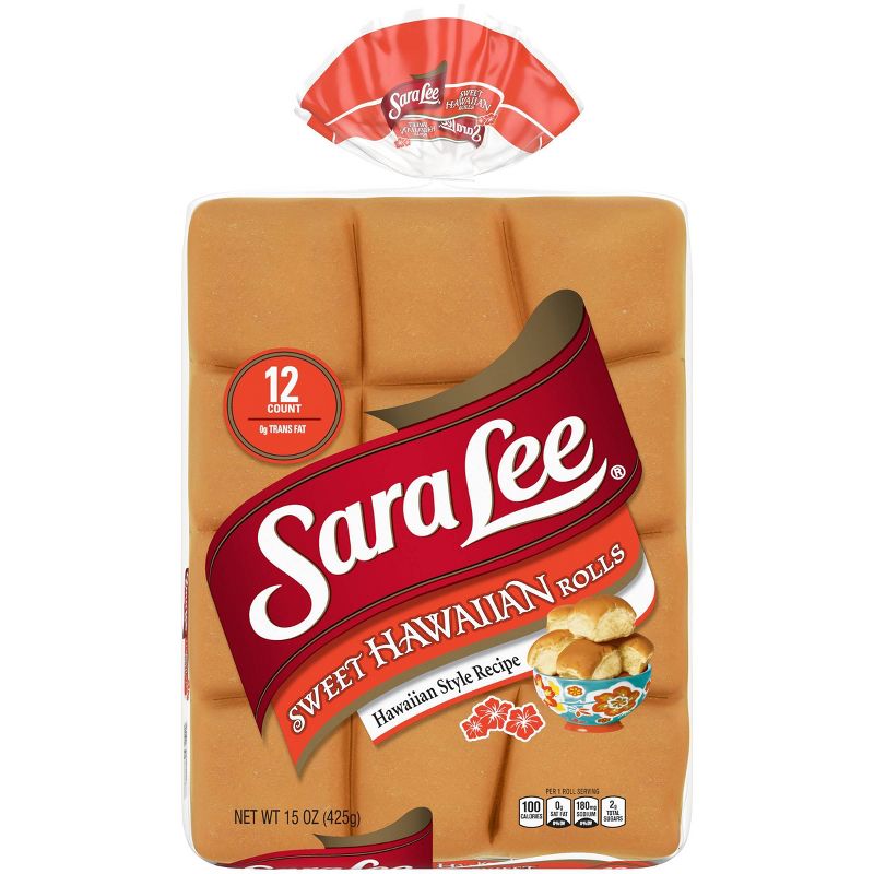 Sara Lee Sweet Hawaiian Dinner Rolls - 15oz