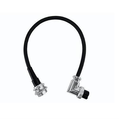 workman cp4 10" cb radio right angle microphone extension cord