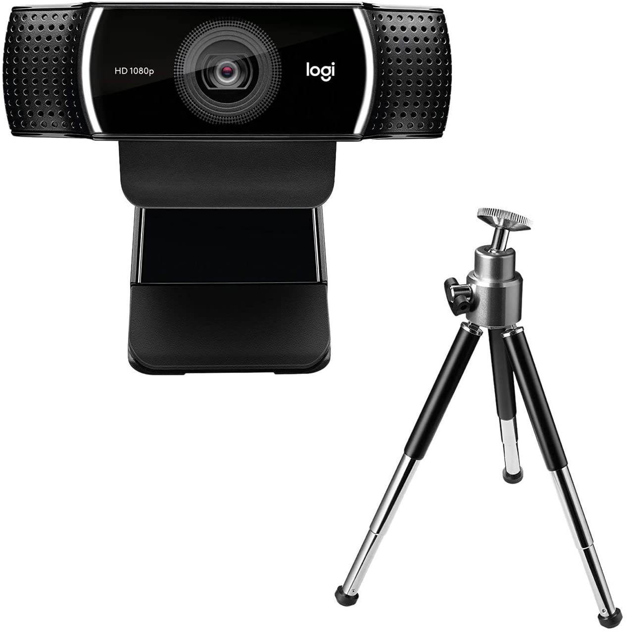 Logitech C922 HD Pro Stream Webcam With Micphone Desktop or Laptop Full HD 1080P Video YouTube or Twitch Streaming &