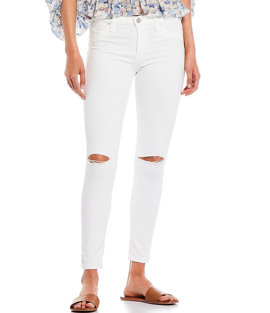 Hudson Jeans Nico Super Skinny Crop Jeans