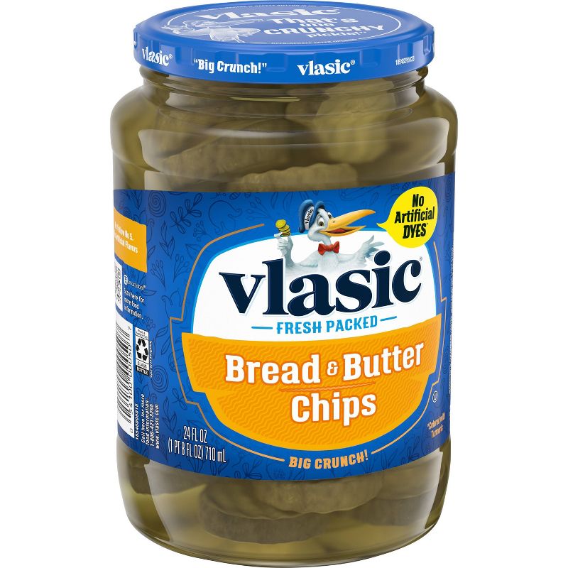 Vlasic Bread & Butter Pickle Chips - 24oz