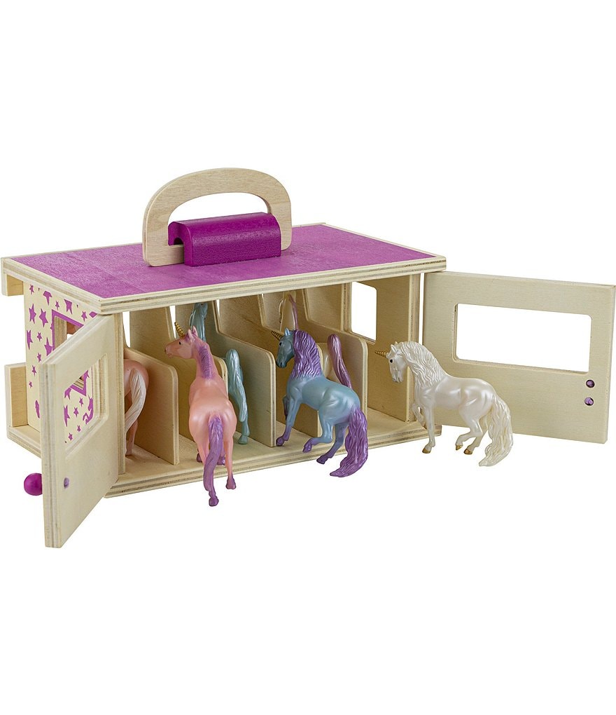 Breyer Unicorn Magic Wooden Stable Playset