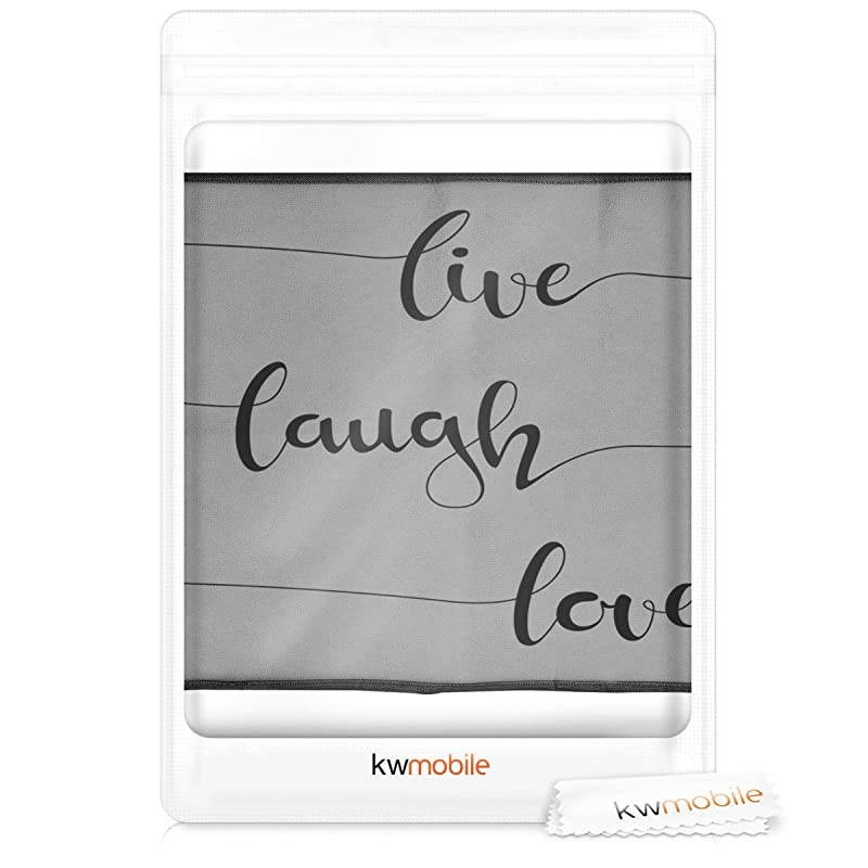 Monitor Cover Compatible with 3132 Monitor Dust Monitor Case Screen Display Protector Live Laugh Love BlackLight Grey