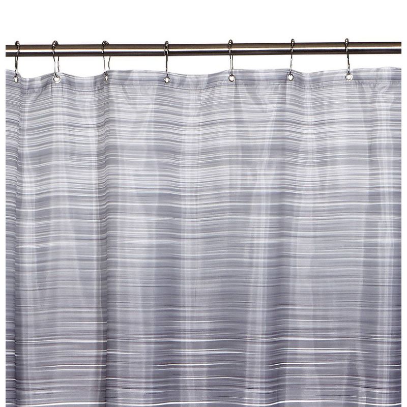 Ombre Line Shower Curtain Gray - Moda at Home