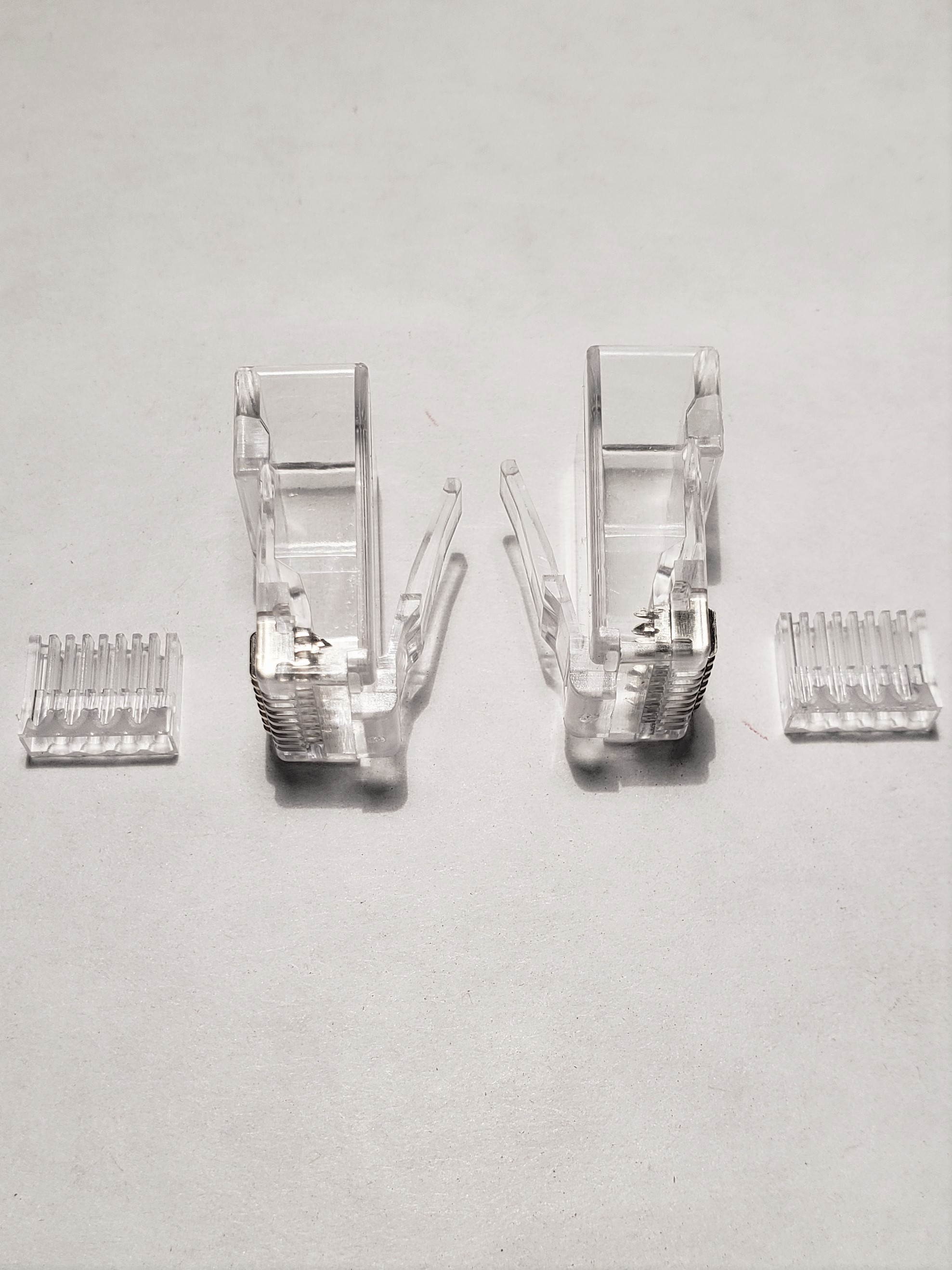 Micro Connectors, CAT6 RJ45 Modular Plug 50 Pcs