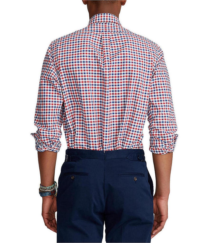 Polo Ralph Lauren Big & Tall Cotton Oxford Long-Sleeve Woven Shirt