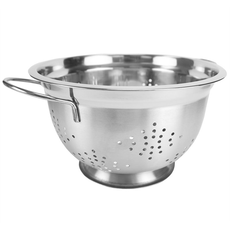 Norpro Stainless Steel Chinois Fine Mesh Soup Sauce Strainer Juicer with Stand and Rubberwood Pestle, Silver