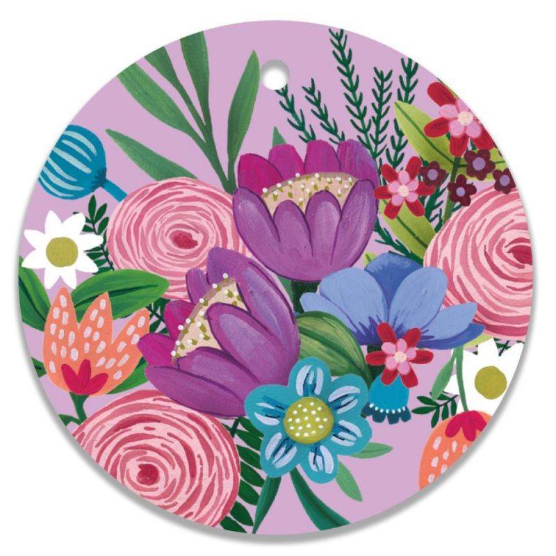 Lang Companies,  Floret Medium Gift Bag by Eliza Todd