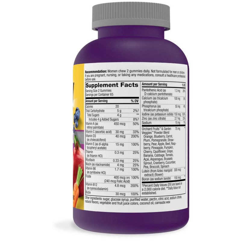 Nature's Way Alive! Women's 50+ Multivitamin Gummies - Fruit - 130ct
