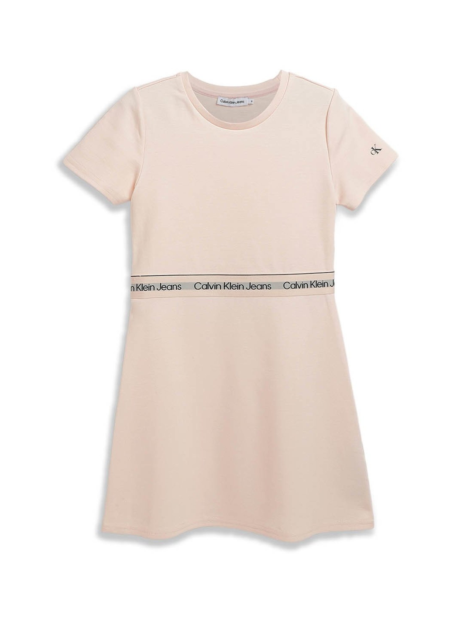 Calvin Klein Jeans Kids Creole Pink Logo Regular Fit Dress