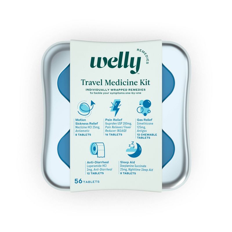 Welly Travel Medicine Kit - 42ct