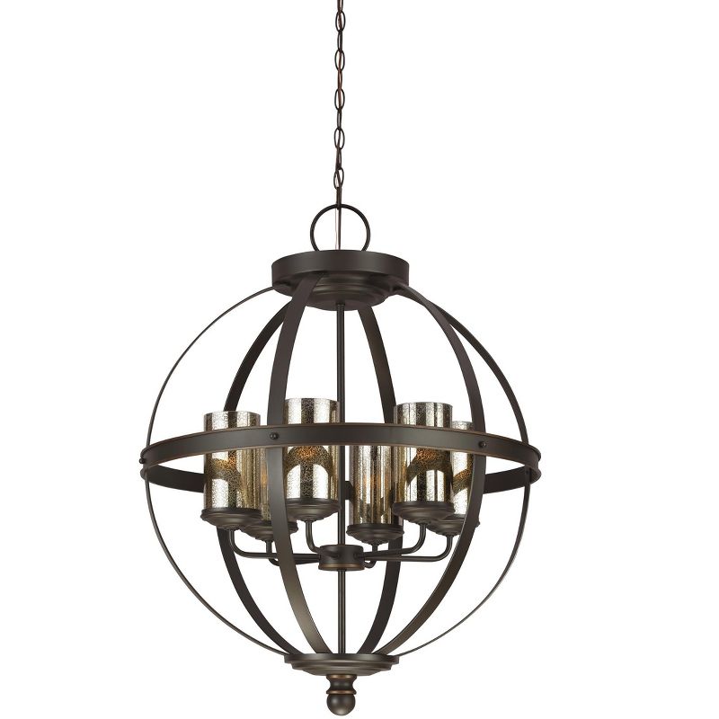 Generation Lighting Sfera 6 light Autumn Bronze Chandelier 3110406-715