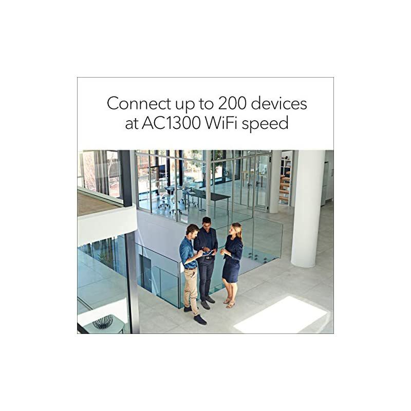 Wireless Access Point (WAC510B03) - Dual-Band AC1300 WiFi Speed | Up to 200 Clients | 1 x 1G Ethernet LAN Port | MU-MIMO | Insight Remote Management | PoE or Optional Power Adapter | 3-pack