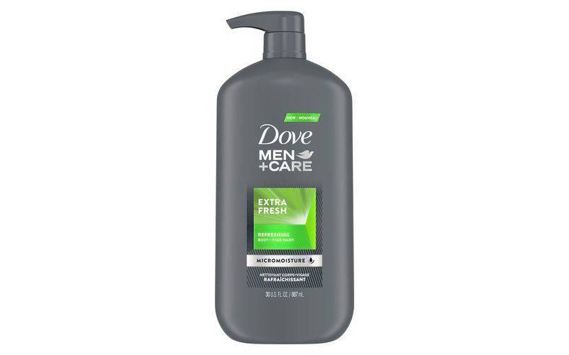 Dove Men's Extra Fresh Body Wash Pump - 30 fl oz