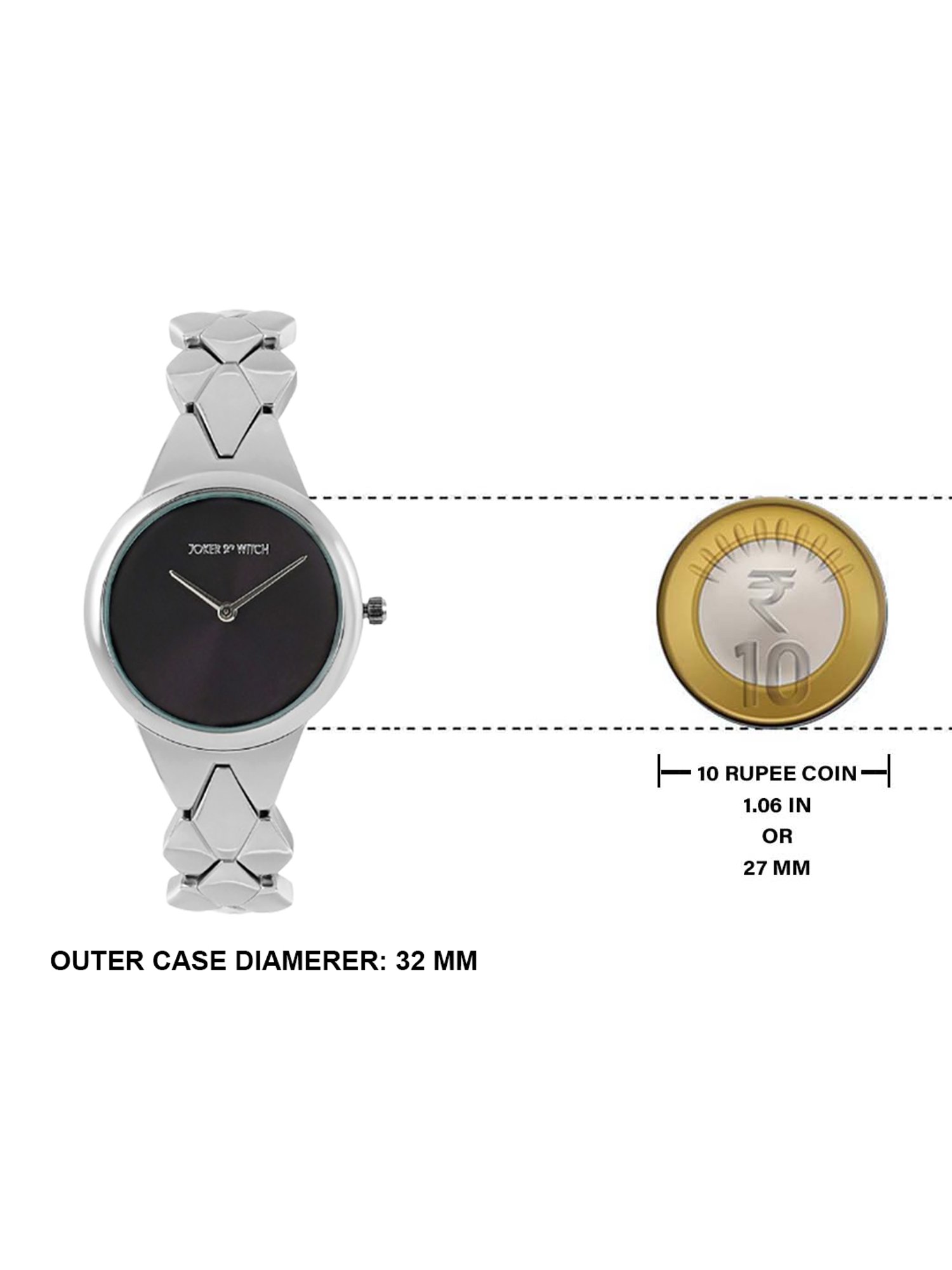 Joker & WItch JWLT615 Analog Watch for Women With Ring, Bracelet