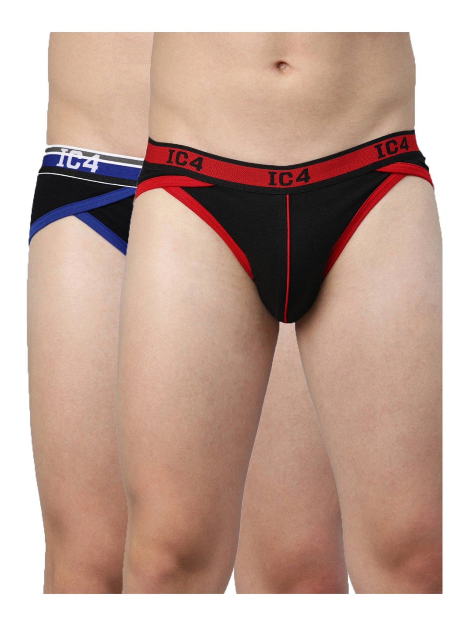 IC4 Black Briefs - Pack of 2