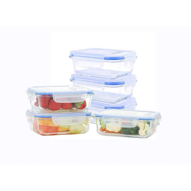Kinetic Go Green Elements Rectangular Food Storage Container Set - 51oz