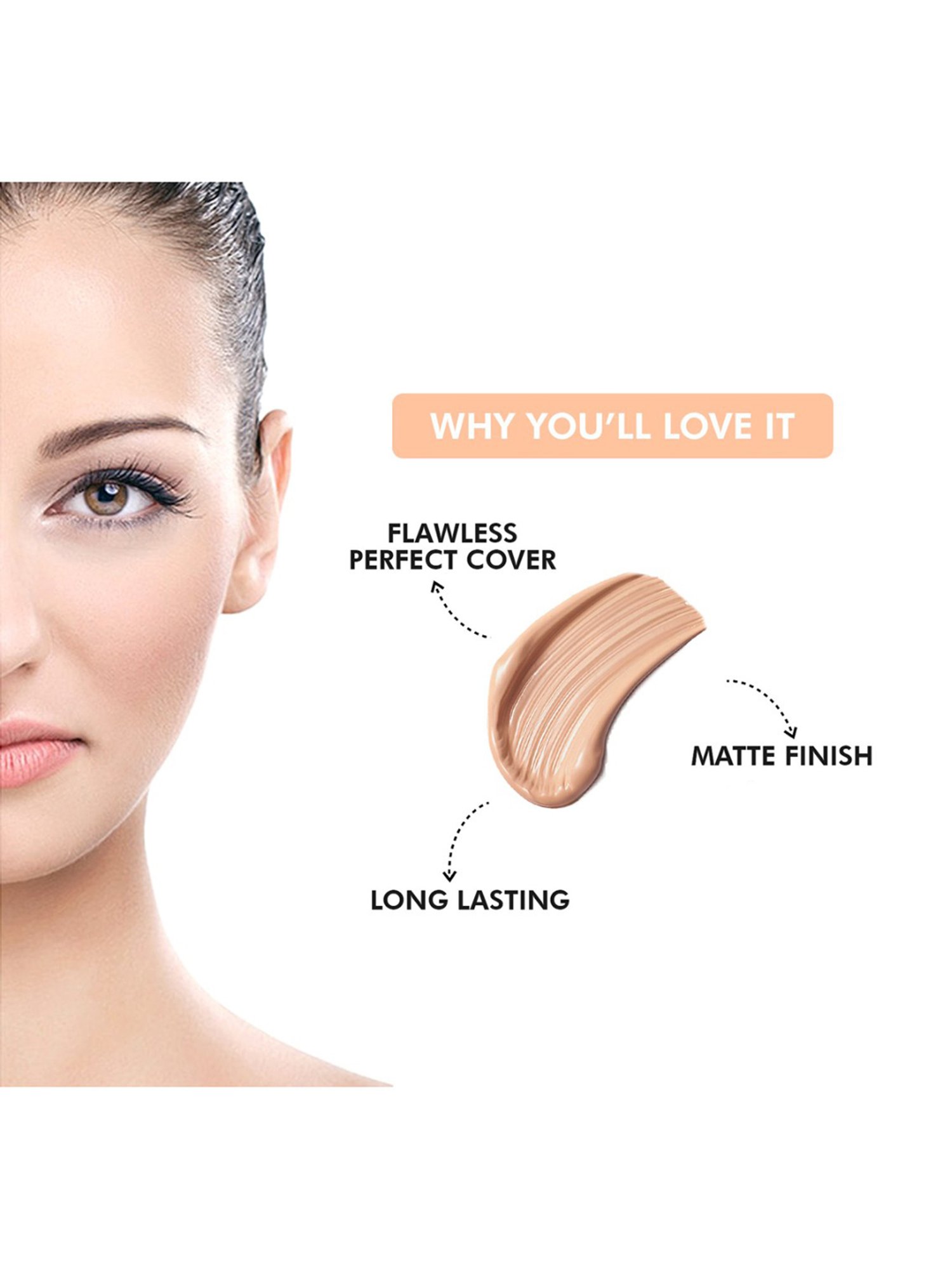 SUGAR Cosmetics Mettle Cream To Powder Foundation 10 Latte - 12 gm