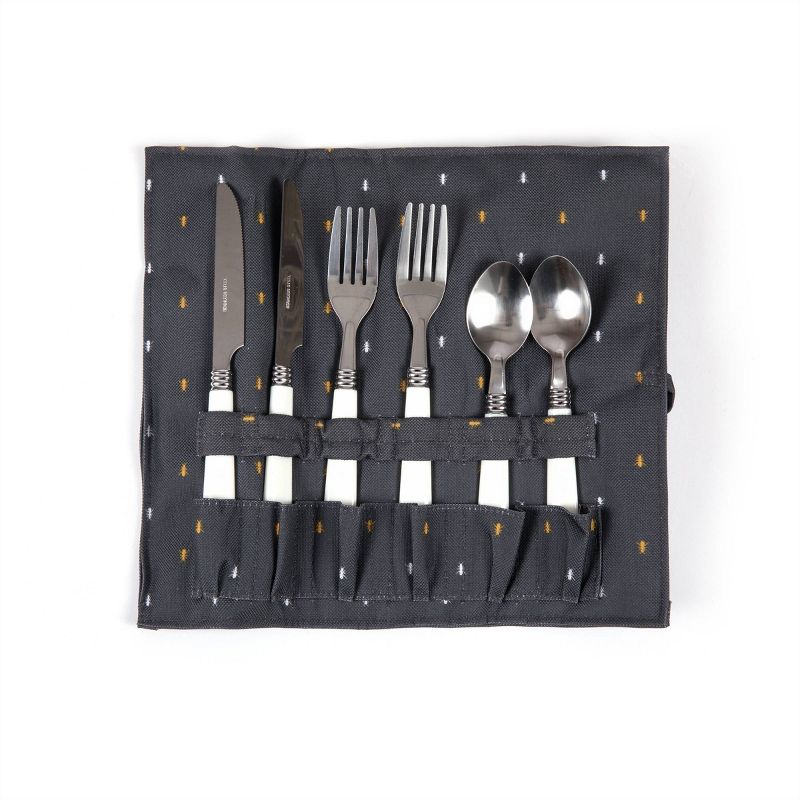 Picnic at Ascot Insulated Picnic Basket/Cooler Fully Equipped with Service for 2 - Trellis Green