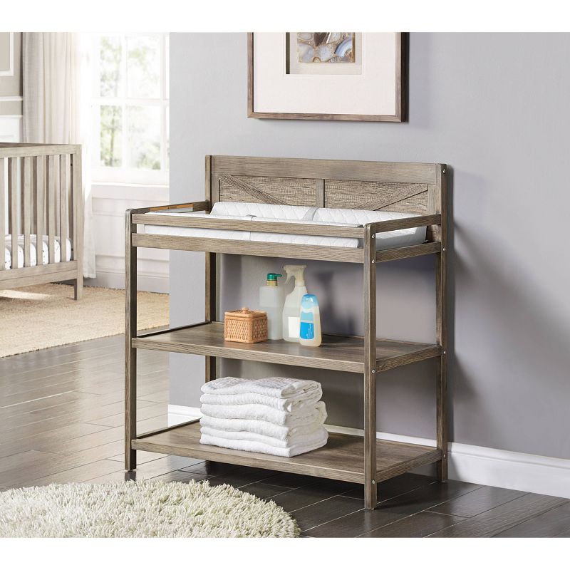 Suite Bebe Barnside Changing Table - Vintage Chestnut