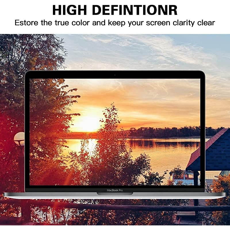 Pack 13.3&rdquo; Laptop Screen Protector -Blue Light Filter, Eye Protection Blue Light Blocking Anti Glare Screen Protector for All 13.3" 16:9 Laptop (!!! Diagonal Length 13.3&rdquo;, Not Include The Bezel)