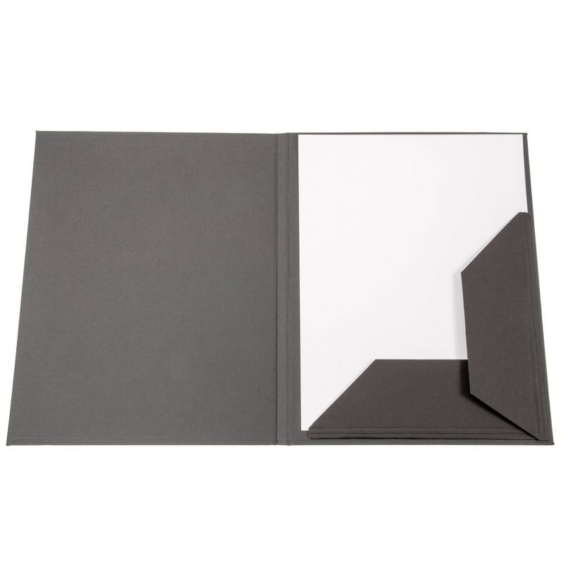 Paul 3pk Letter Size Classification Folders Dark Gray - Bigso Box of Sweden