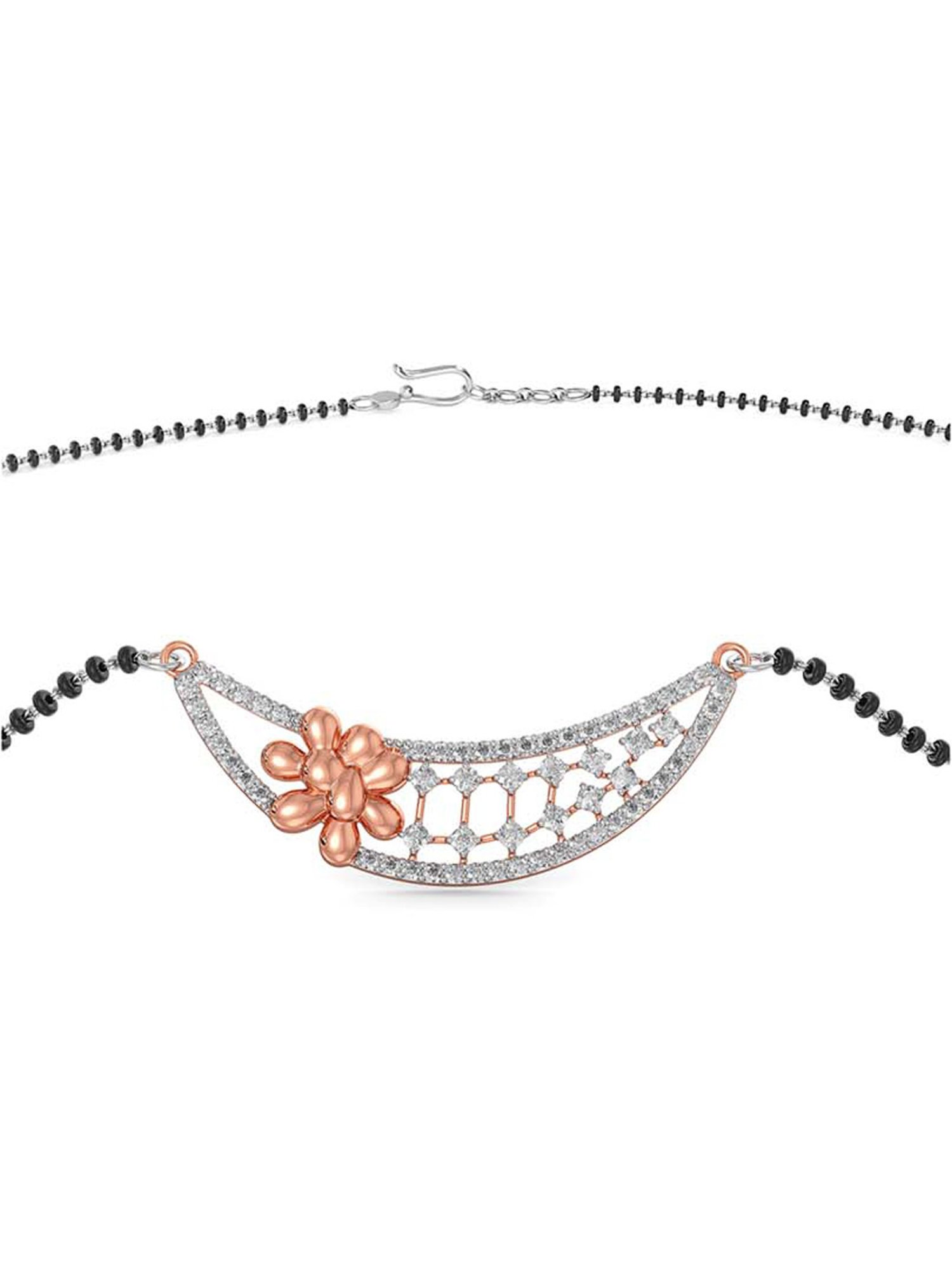 Waman Hari Pethe Jewellers 18k Gold & Diamond Mangalsutra for Women