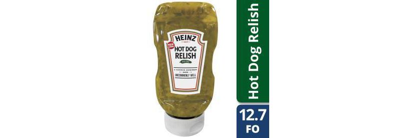 Heinz Hot Dog Relish - 12.7oz