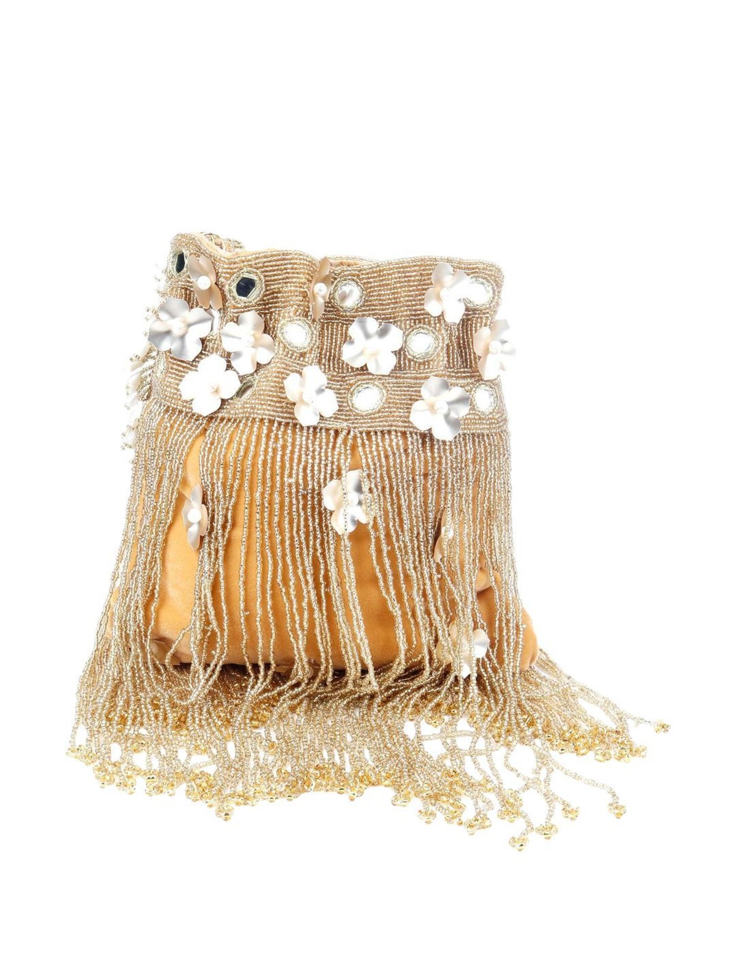 Odette Gold Embellished Potli