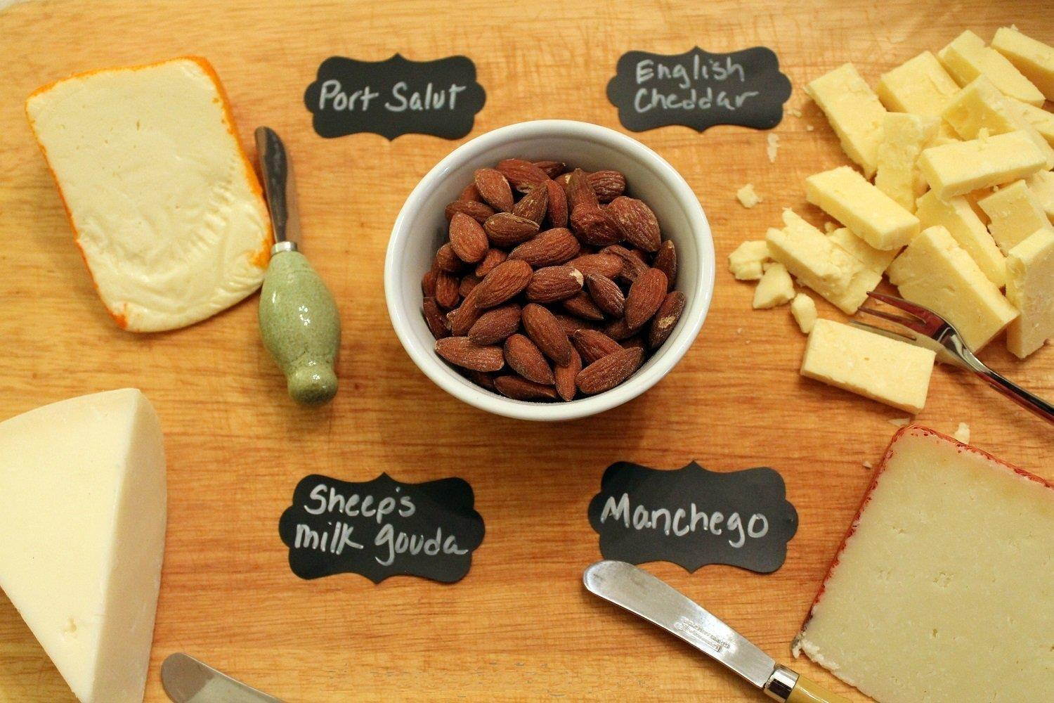 ONUPGO Chalkboard Labels - 150 Premium Reusable Chalkboard Stickers with 2 Chalk Marker to Decorate Your Pantry Storage & Office, Chalk Label Stickers for Spice Jars, Mason Jars, Spray Bottles