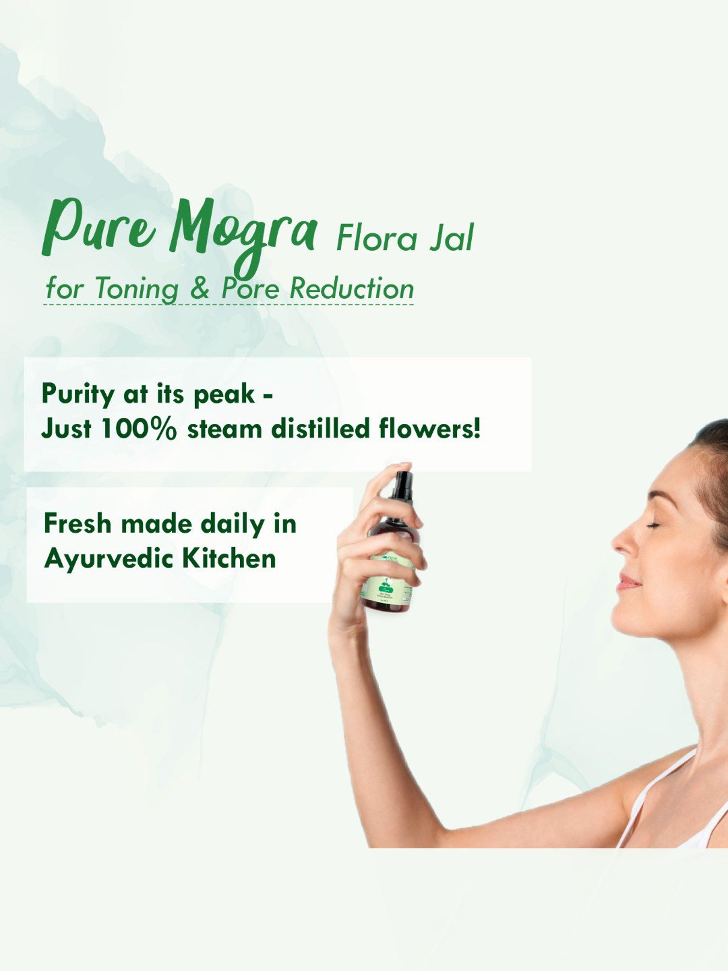 Nat Habit Pure Mogra Flora Jal - 100 ml