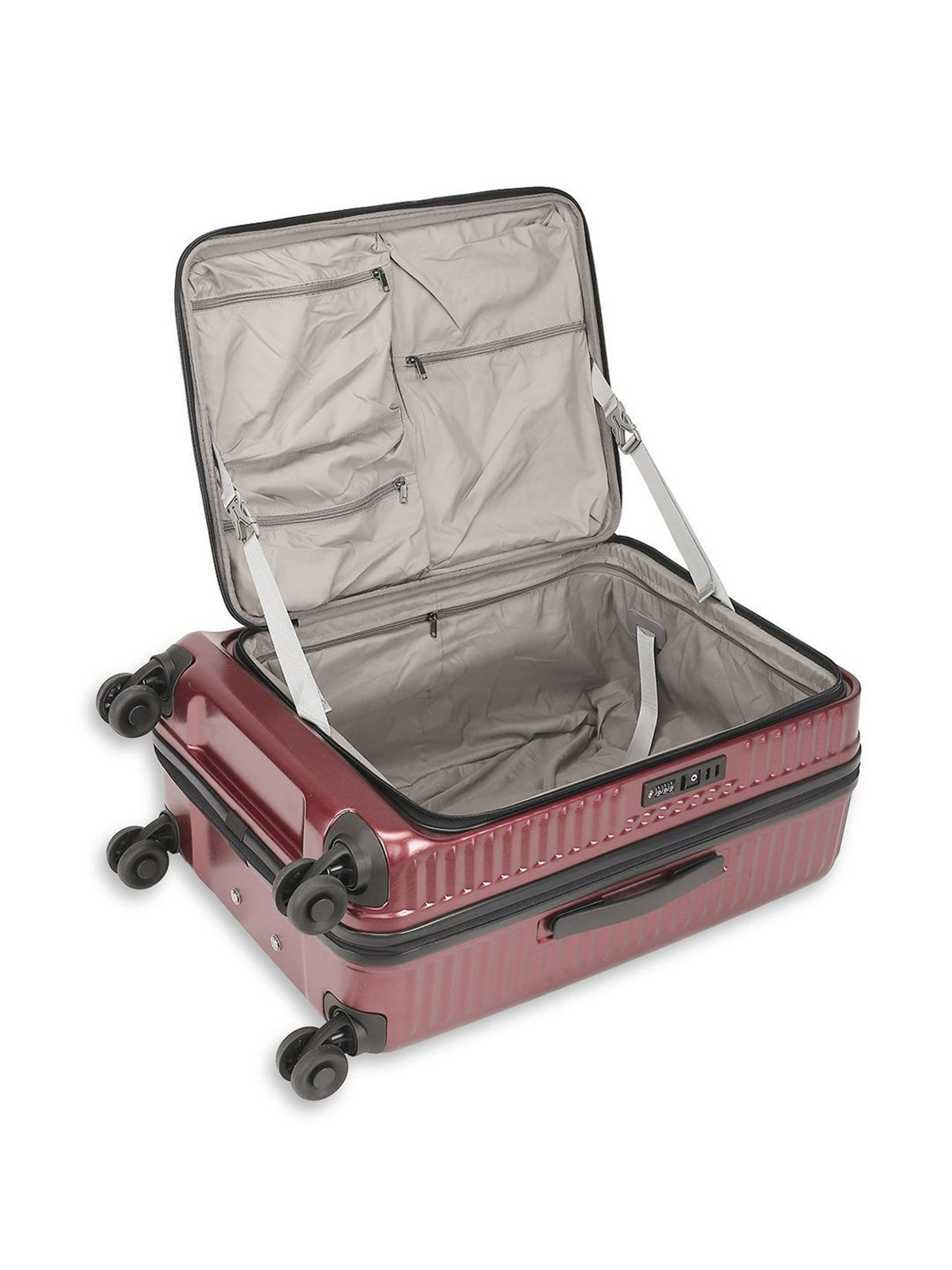 Perquisite Y2K Luxe Range Wine Red Hard 24" Medium Luggage