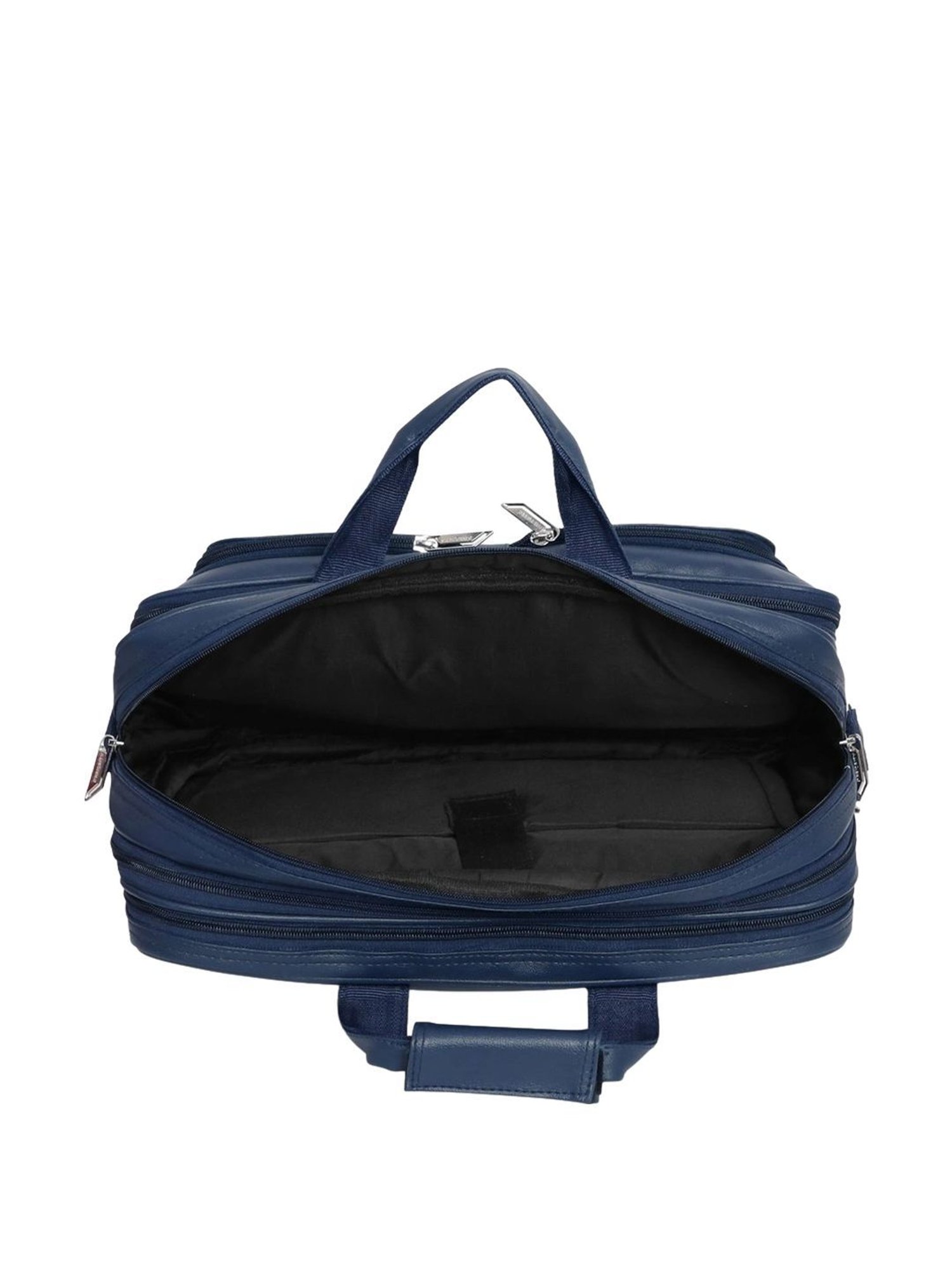 Priority Navy Synthetic Large Messenger Bag