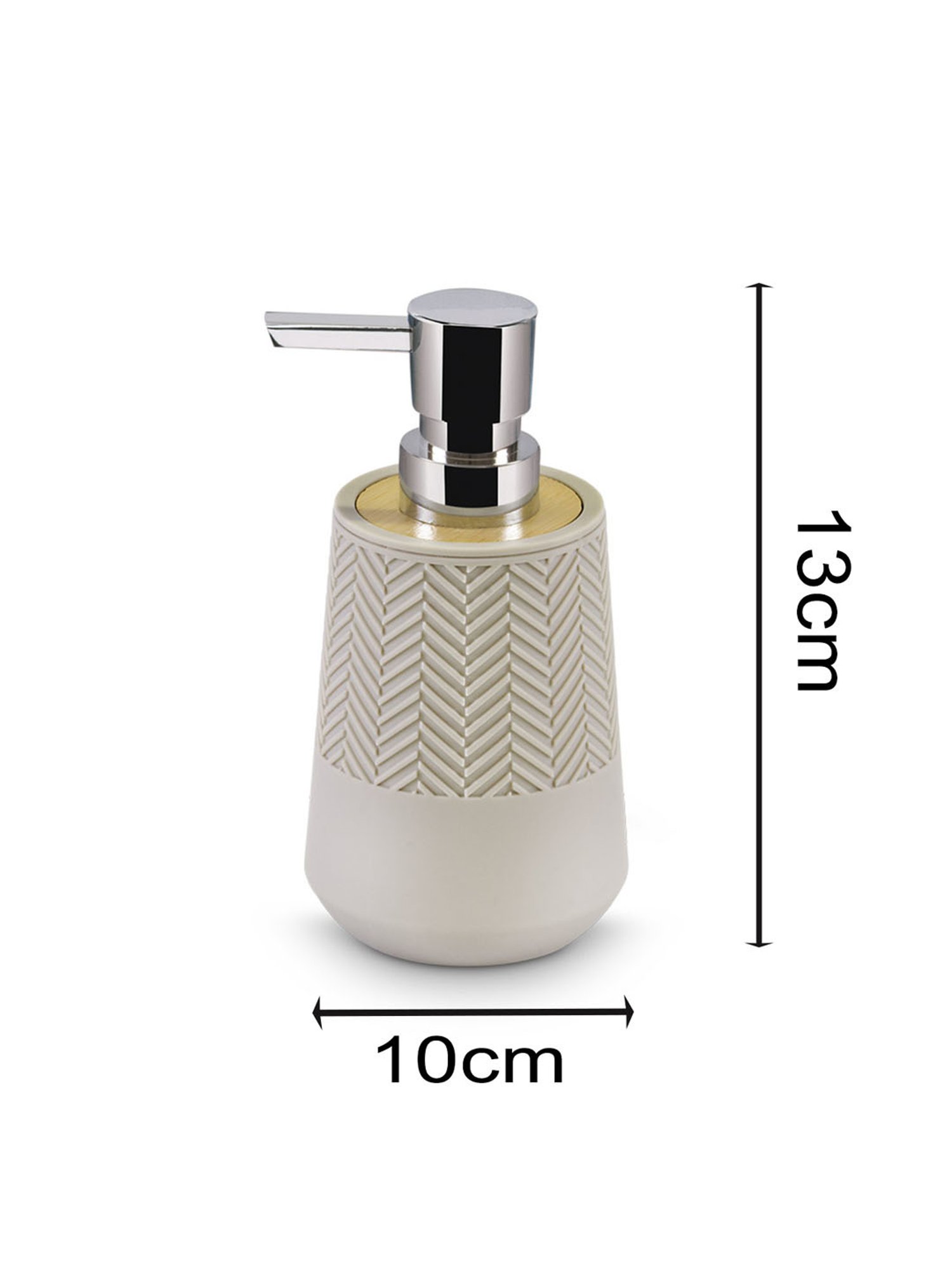 Freelance Cream SAN material (Styrene Acrylonitrile) Set of 4 Bathroom Accessories