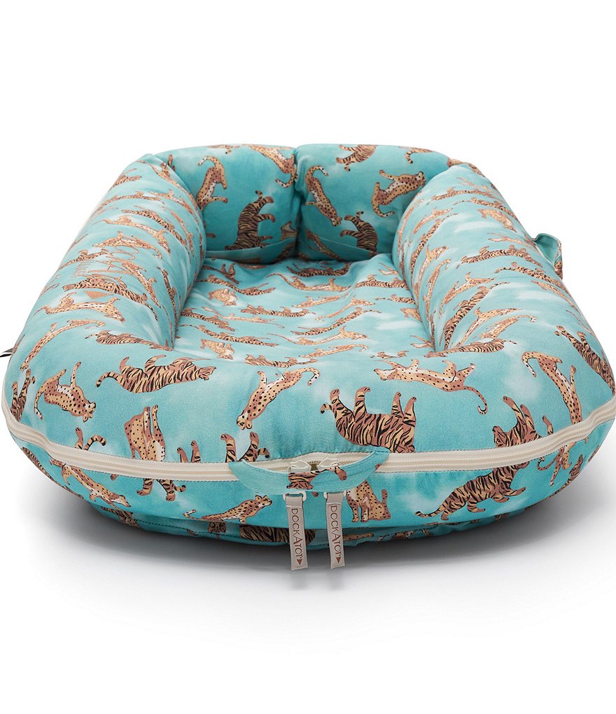 DockATot 0-8 Months Jungle Cat Deluxe Dock Cover Stage 1