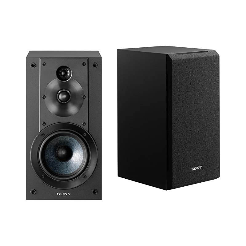 SSCS5 3-Way 3-Driver Bookshelf Speaker System (Pair) - Black
