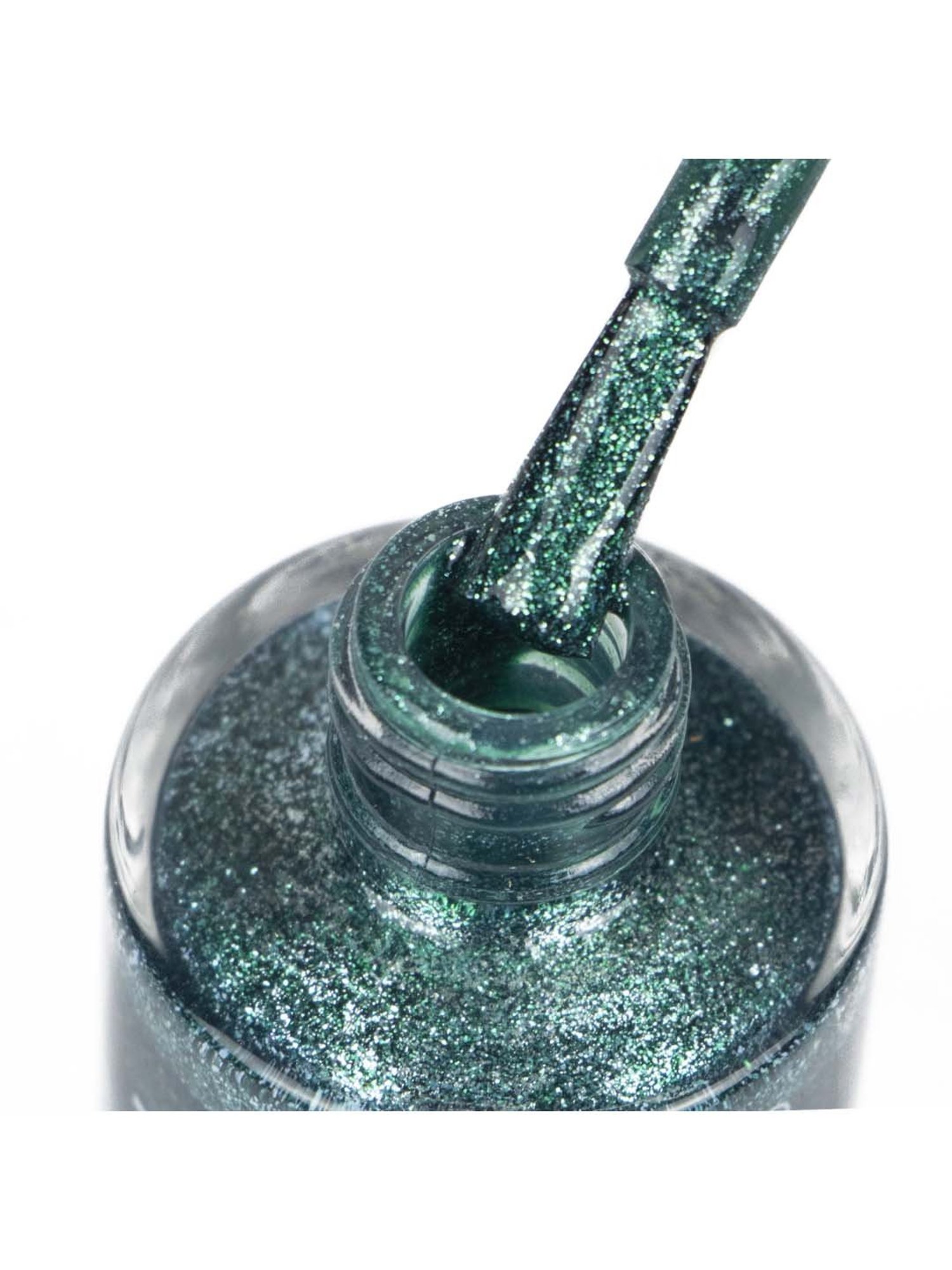DeBelle Gel Nail Lacquer Glitter Cosmic Emerald - 8 ml