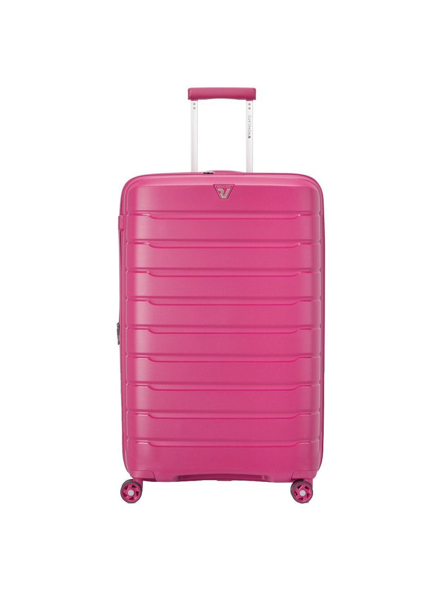 Roncato Butterfly Magenta Textured Hard Large Trolley Bag -30 cm