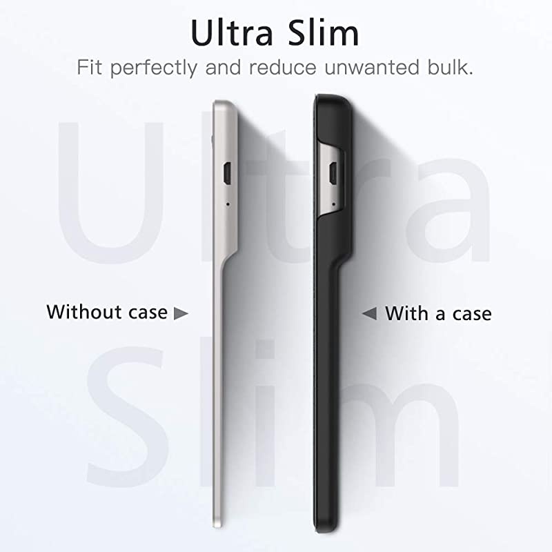 Case Fits AllNew Kindle Oasis 10th Generation 2019 Release 9th Generation 2017 Release Premium PU Leather Lightweight Shell Crushproof Cover with Auto WakeSleep Black